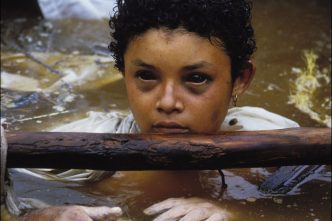 Girl Trapped in Volcanic Mudflow