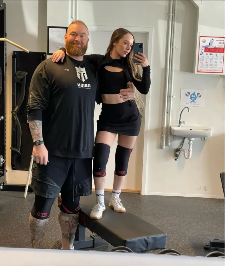 Hafthor and Kelsey maintain a lighthearted dynamic in their relationship 1297x1536 1