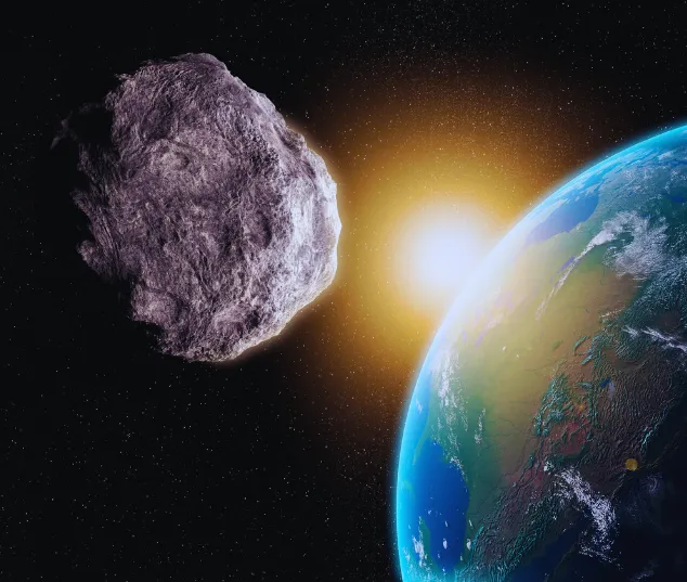 asteroid will enter Earths atmosphere